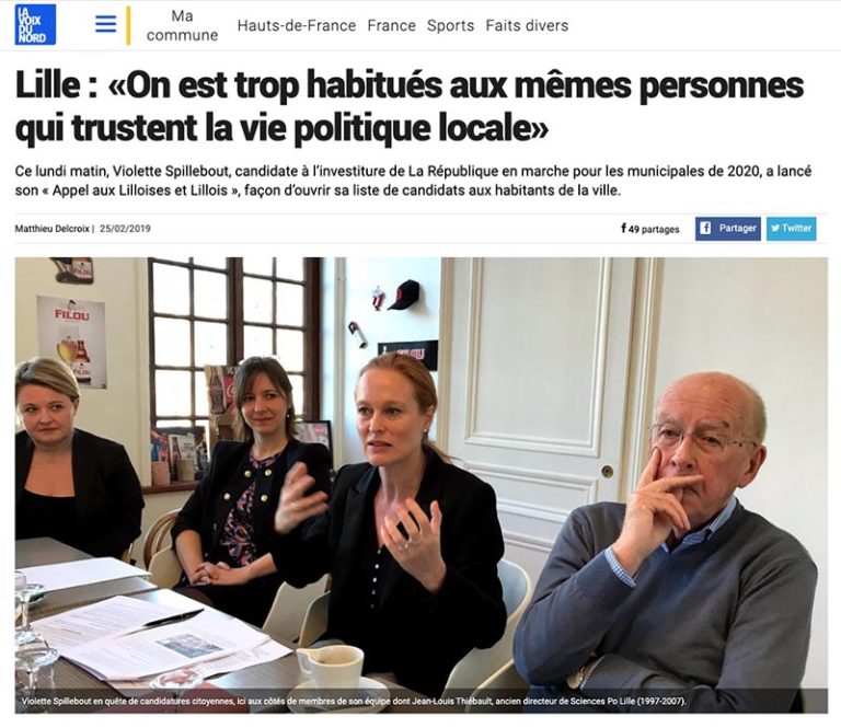 Comment S'appellent Les Habitants De Lille VDN : Lille «On est trop habitués aux mêmes personnes qui trustent la